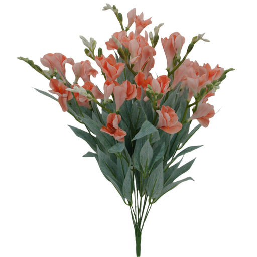 24" Freesia Bush Peach 12 Stems 84300-PH