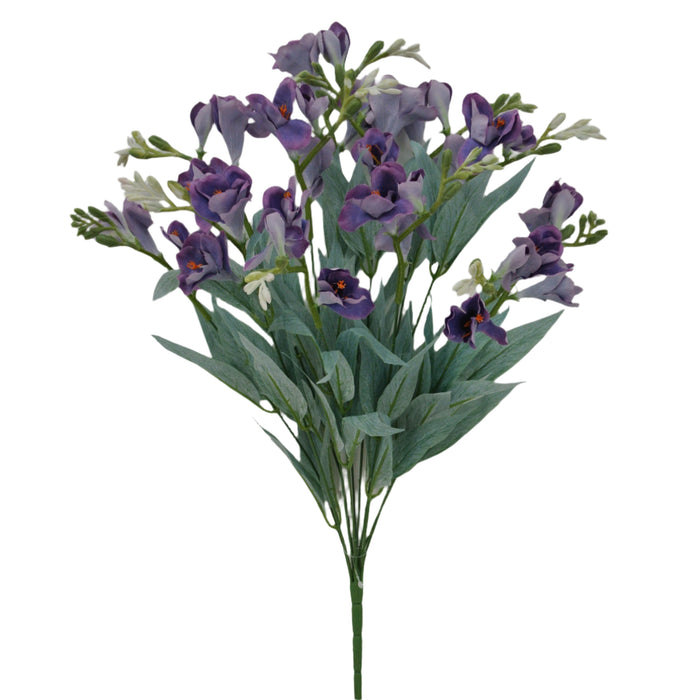 " Freesia Bush Purple 12 Stems 84300-PU