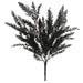 black cypress bush with glitter