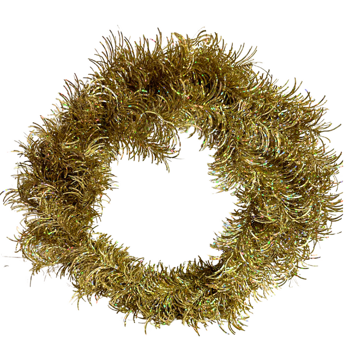 24 In Tinsel Wreath 84574-Gold