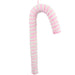 pink white snowy peppermint candy cane 