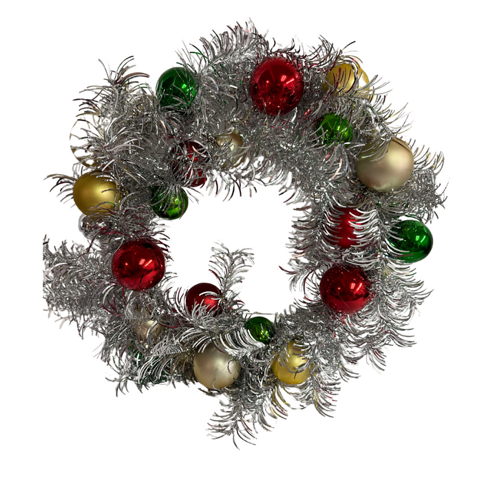 22 In Tinsel Wreath 84584