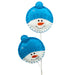 snowman head with blue hat pick