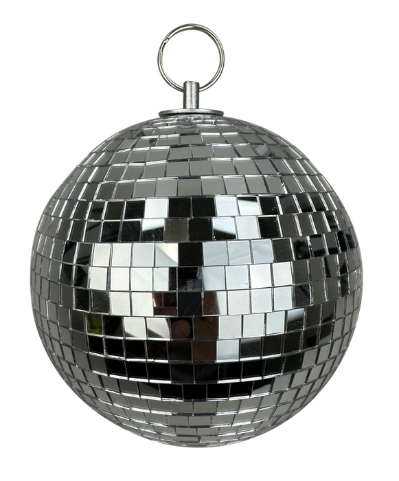 6"  Diameter Silver Disco Ball Ornament 85961SV