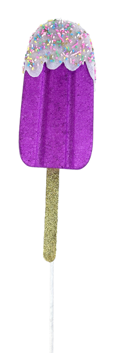 21" by 4" by 1.5" Purple Sprinkle Popsicle Spray    86105PU