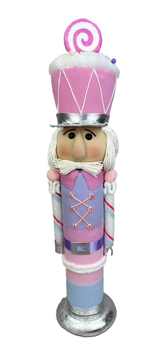 22.5" Pink and Purple Décor Nutcracker 86204PKPU