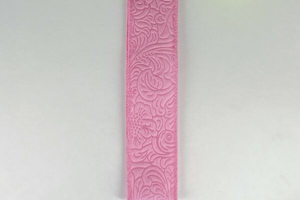 1.5"X10Y (42466-09-03) Pink Flower Embossed Ribbon 984209-03