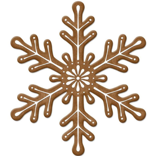   MD1199-snowflake-brown-white-sign