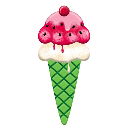 MD1374C4-watermelon-pink-green-whitei-ce-cream-cone-sign