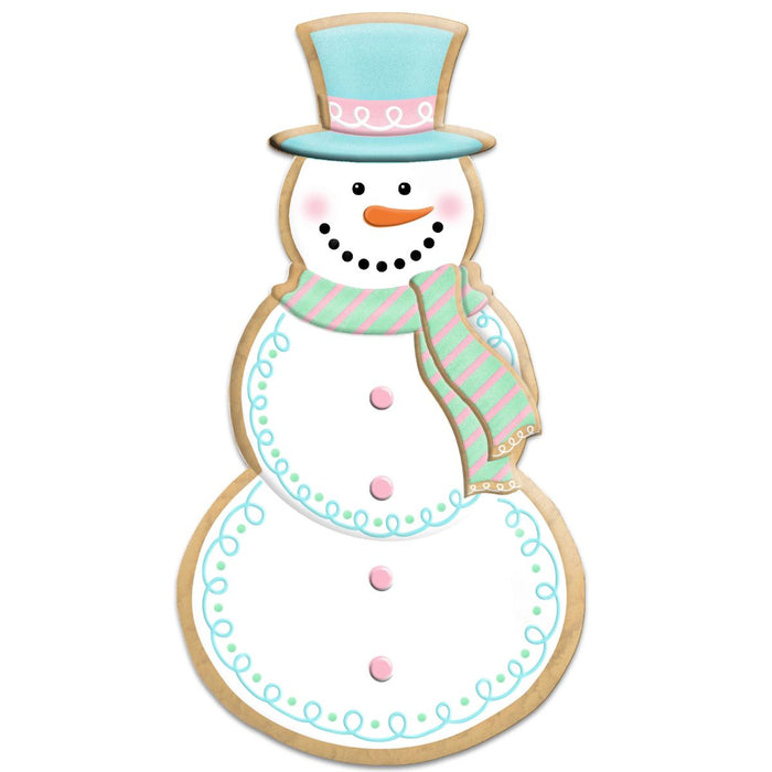 MD1494A9-metal-snowman-cookie-sign mint hat and scarf