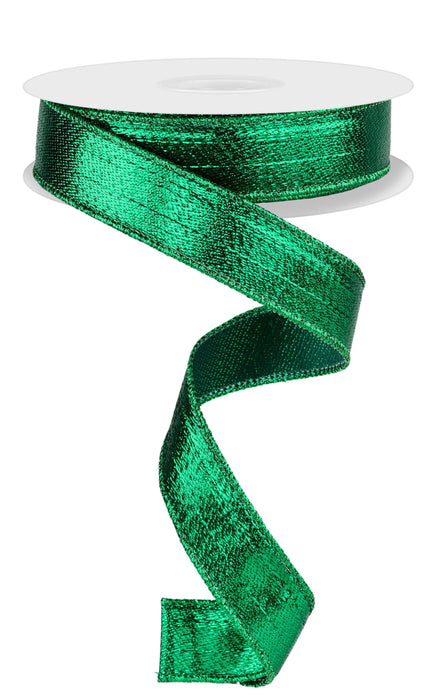 7/8"X10Yd Metallic Ribbon Emerald Green RG0739906