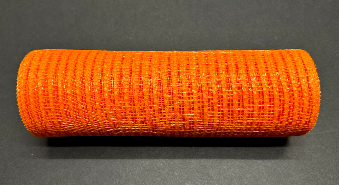 10"X10Y Orange Breeze Solid Mesh Mesh XB240710-19