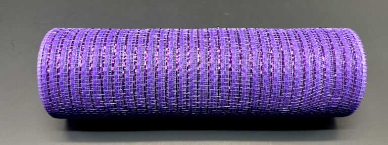 10"X10Y Purple Breeze Metallic Mesh XB240810-11