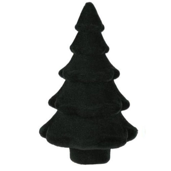 14"Hx9"Dia Flocked Full Tree  XT859298