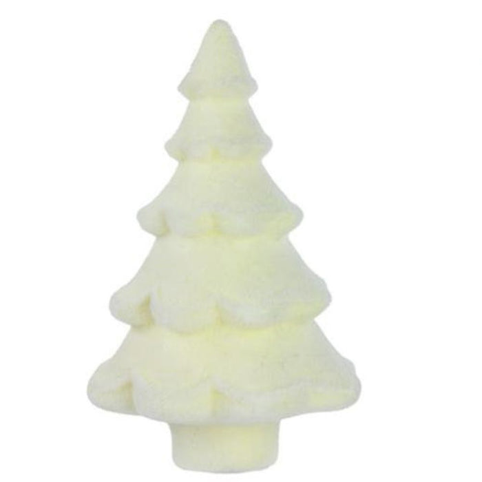 14"Hx9"Dia Flocked Full Tree  XT859298