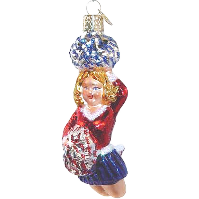 Cheerleader Christmas Ornament 10164 Old World Christmas