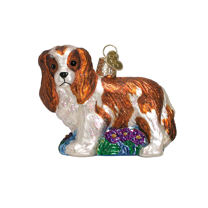 King Charles Cocker Spaniel 12139 Old World Christmas Ornament Assorted