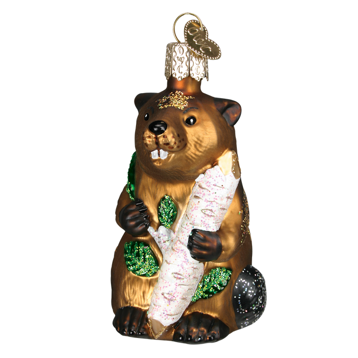 Eager Beaver Ornament Old World Christmas Ornament 12194