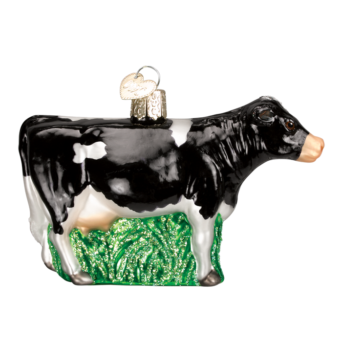 Dairy Cow 12229 Old World Christmas Ornament Assorted