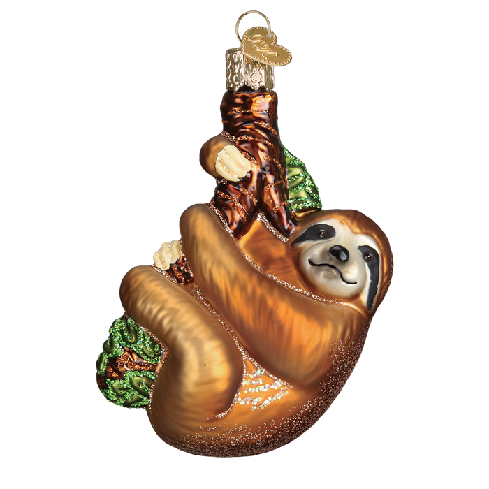 Sloth Ornament Old World Christmas Ornament 12523