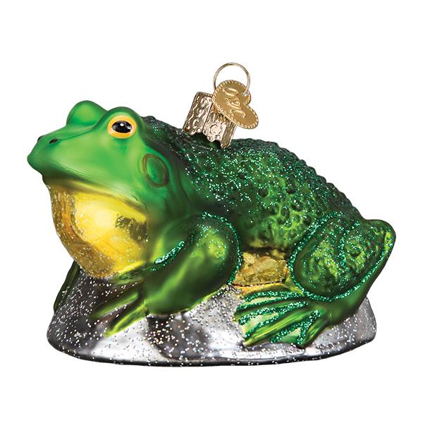 Bull Frog Old World Christmas Ornament 12565