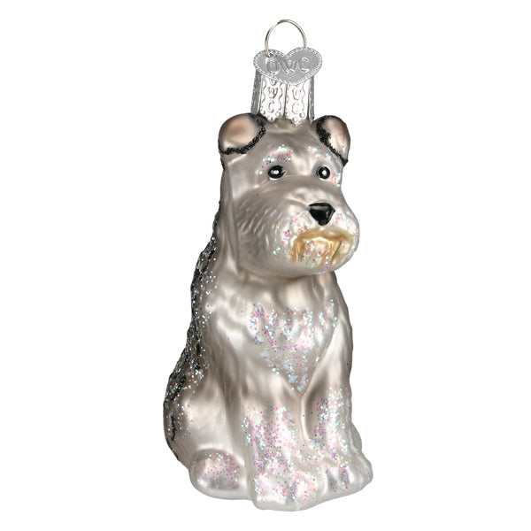 Grey Schnauzer Ornament  Old World Christmas  12621