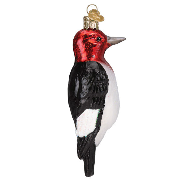 Red-headed Woodpecker Ornament  Old World Christmas  16140