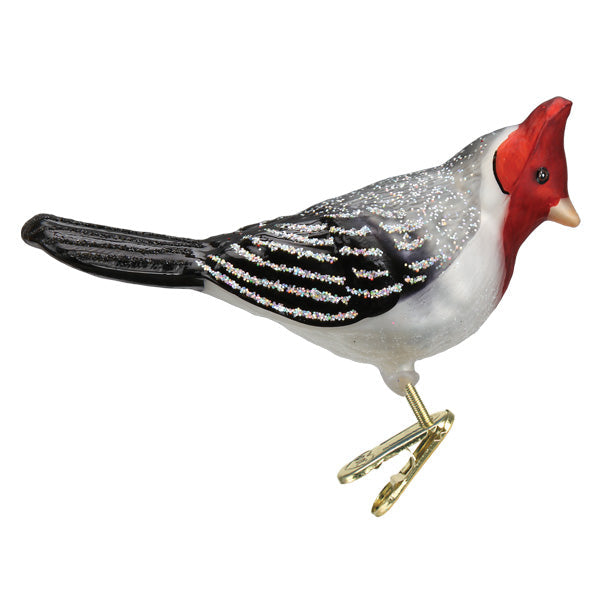 Red-crested Cardinal Ornament  Old World Christmas  18136