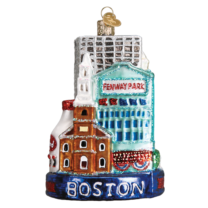 Boston City Ornament Old World Christmas Ornament 20094