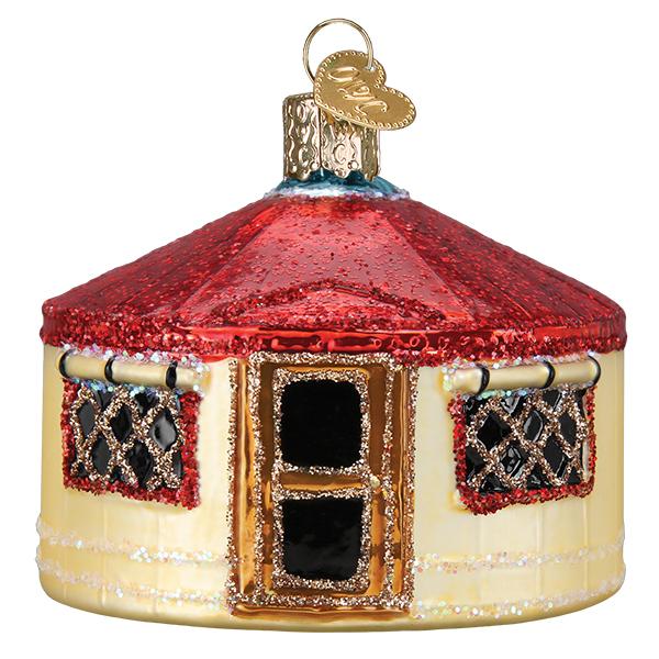 Yurt Old World Christmas Ornament 20119