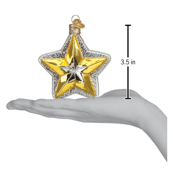 Radiant Star Ornament  Old World Christmas  22043