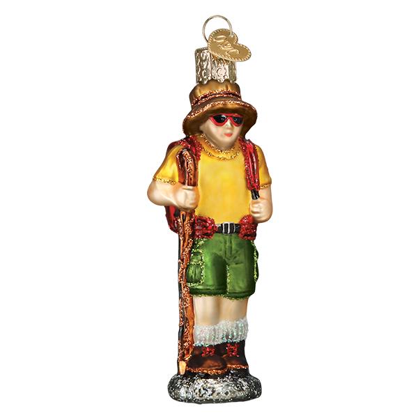 Hiker Old World Christmas Ornament 24199