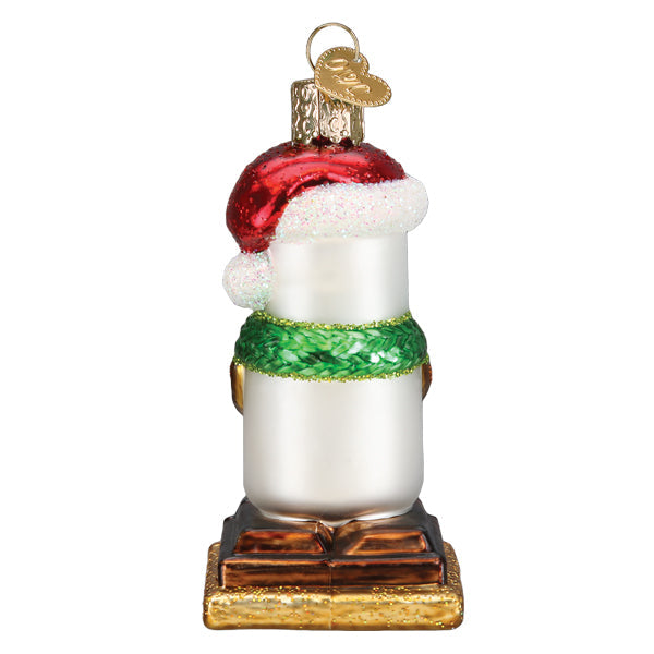 S'mores Snowman Ornament  Old World Christmas  24216