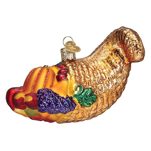 28138   Cornucopia Ornament   Old World Christmas Ornament