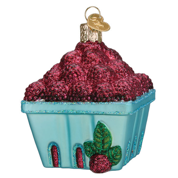 Carton Of Raspberries Ornament  Old World Christmas  28139