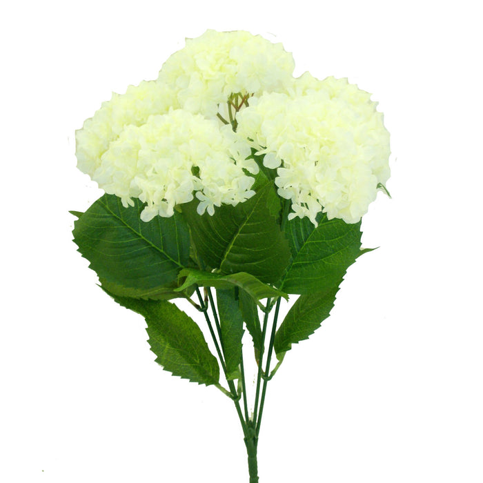 Cream Hydrangea Bush x 5 Stems 30334CM