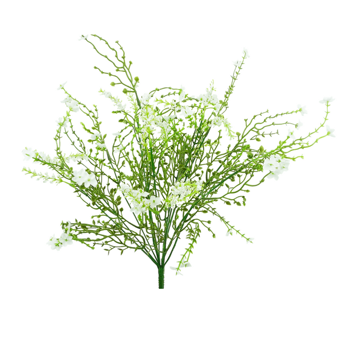 18" White Baby's Breath Filler Bush 30356WT