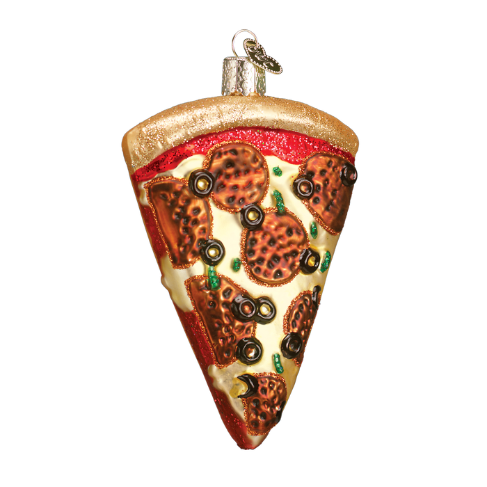 Pizza Slice Ornament  Old World Christmas  32047