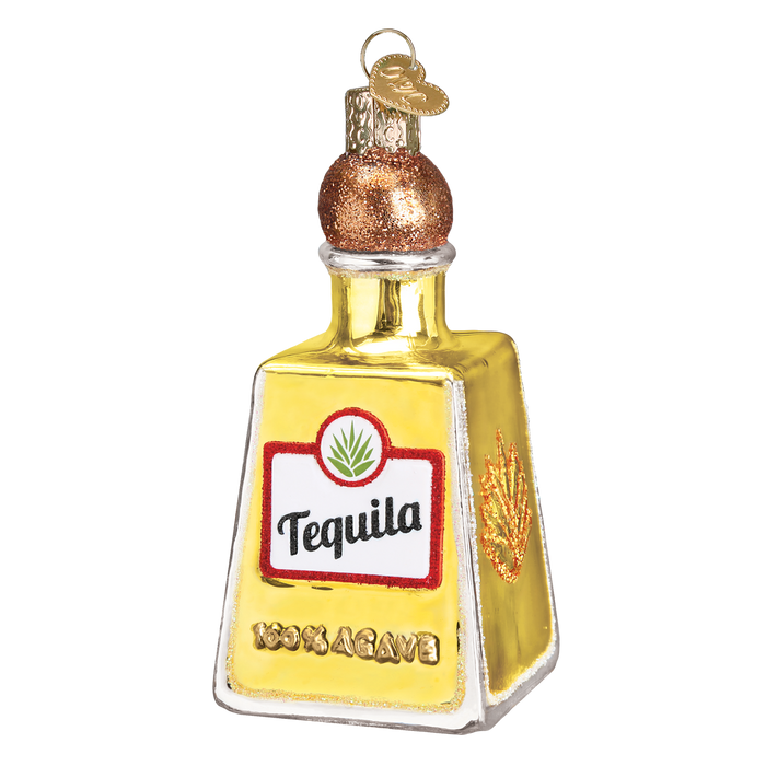 Tequila Bottle Ornament Old World Christmas Ornament 32337