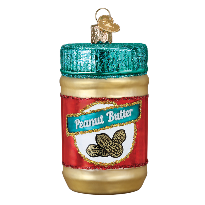 Jar Of Peanut Butter Ornament Old World Christmas Ornament 32352