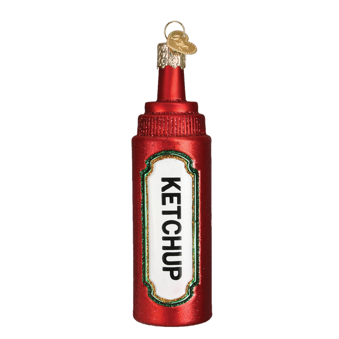 Ketchup Ornament Old World Christmas Ornament 32358