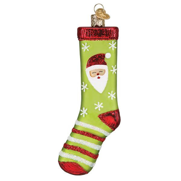 Christmas Sock Old World Christmas Ornament 32432