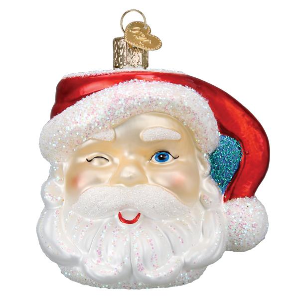 Santa Mug Ornament Old World Christmas Ornament 32452