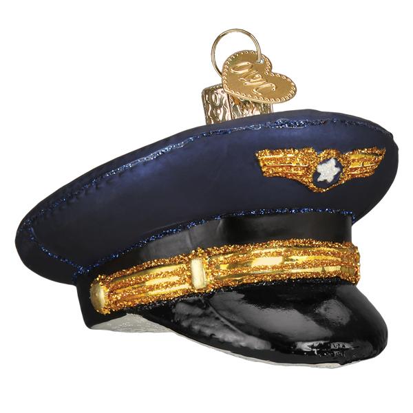 Pilot'S Cap Ornament Old World Christmas Ornament 32459