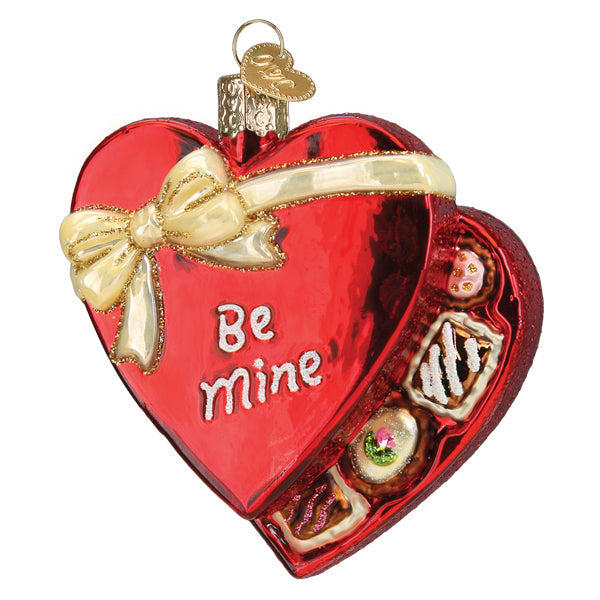 Valentine Chocolates Ornament  Old World Christmas  32540