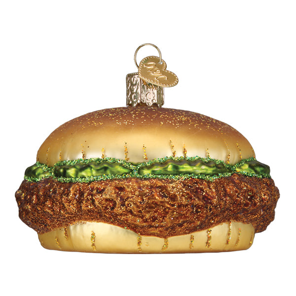 Chicken Sandwich Old World Christmas Ornament 32567