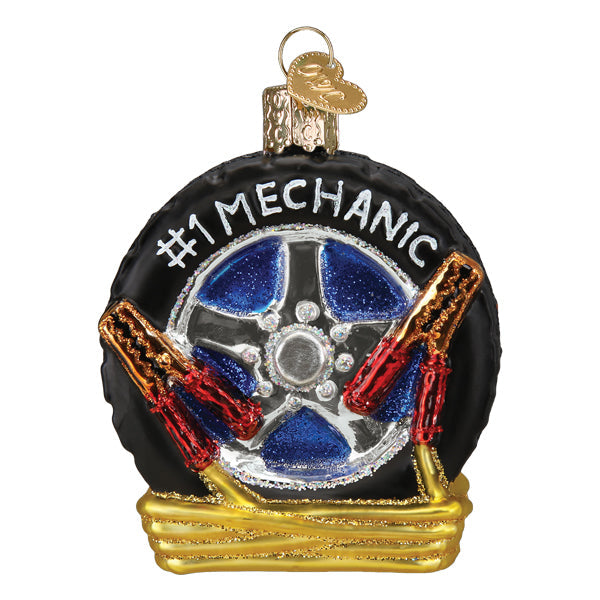 Auto Mechanic Ornament  Old World Christmas  36311