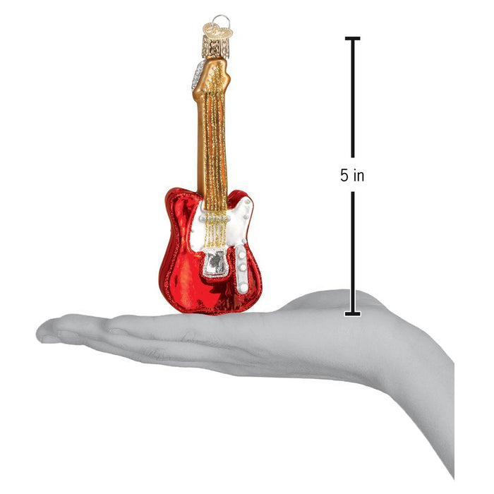 Electric Guitar 38024 Old World Christmas Ornament Assorted