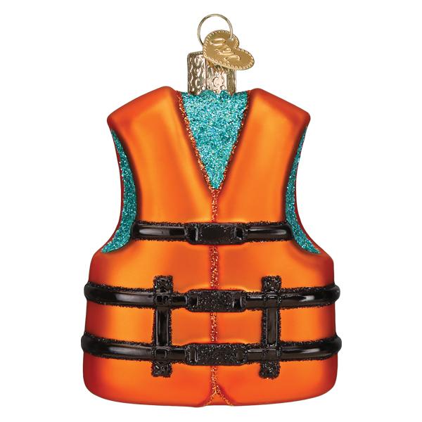 Life Jacket Ornament Old World Christmas Ornament 44165