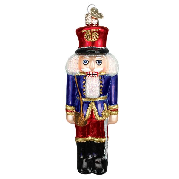 Blue Coat Soldier Nutcracker Ornament  Old World Christmas  44171